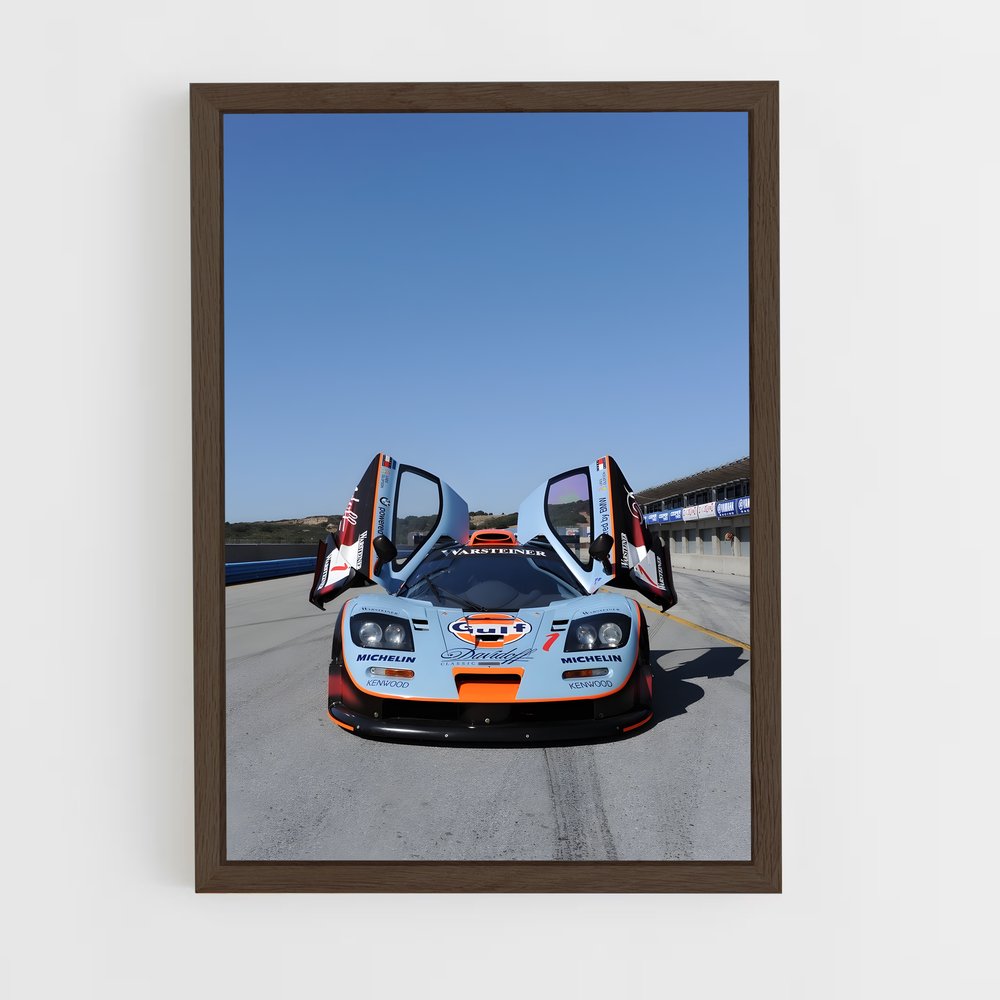 Poster La Légende de la Vitesse – affiche Mclaren (vue 5)